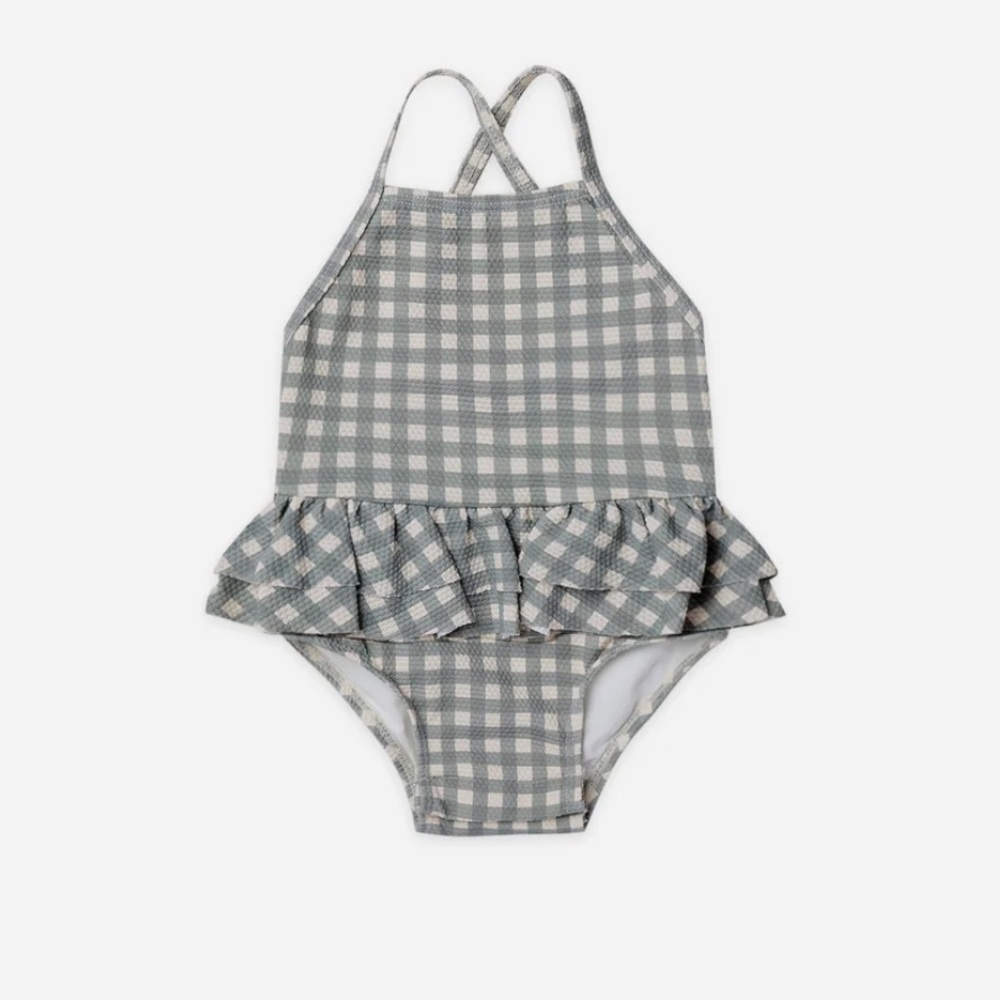 SOLD Quincy Mae | NEW WITH TAGS | One piece swimsuit | Baby Swim 12-18 months